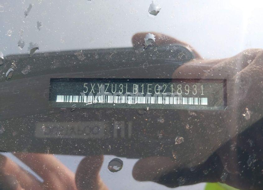 Photo 9 of 2014 Hyundai Santa FE SPORT 2.4L (VIN 5XYZU3LB1EG218931)