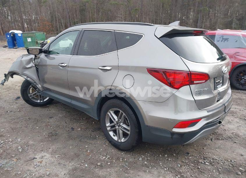 Photo 3 of 2017 Hyundai Santa FE SPORT 2.4L (VIN 5XYZU3LB1HG406479)