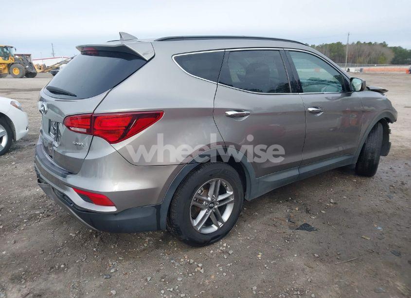 Photo 4 of 2017 Hyundai Santa FE SPORT 2.4L (VIN 5XYZU3LB1HG406479)
