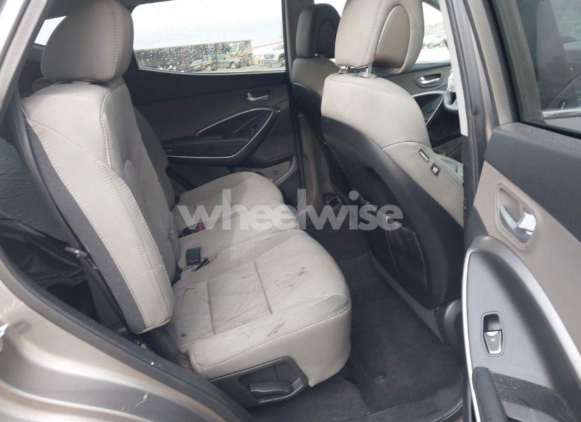 Photo 8 of 2017 Hyundai Santa FE SPORT 2.4L (VIN 5XYZU3LB1HG406479)