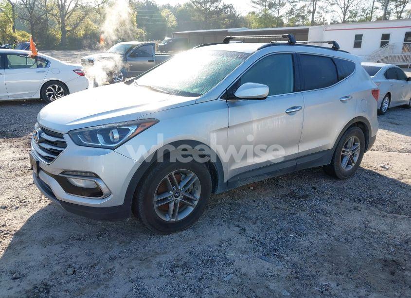 Photo 2 of 2017 Hyundai Santa FE SPORT 2.4L (VIN 5XYZU3LB1HG416011)