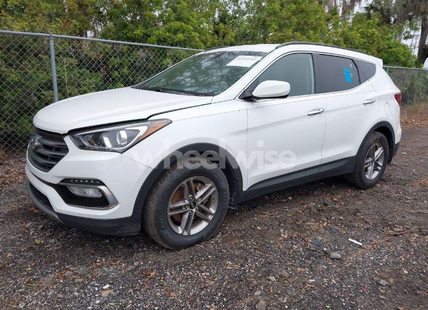 Photo 2 of 2017 Hyundai Santa FE SPORT 2.4L (VIN 5XYZU3LB1HG430832)