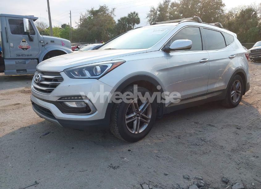 Photo 2 of 2017 Hyundai Santa FE SPORT 2.4L (VIN 5XYZU3LB1HG499469)