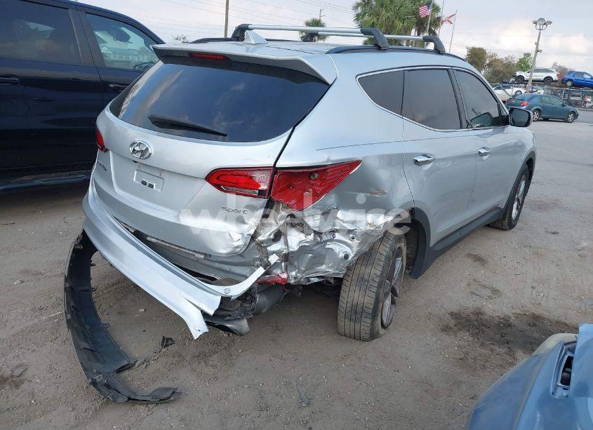 Photo 4 of 2017 Hyundai Santa FE SPORT 2.4L (VIN 5XYZU3LB1HG499469)