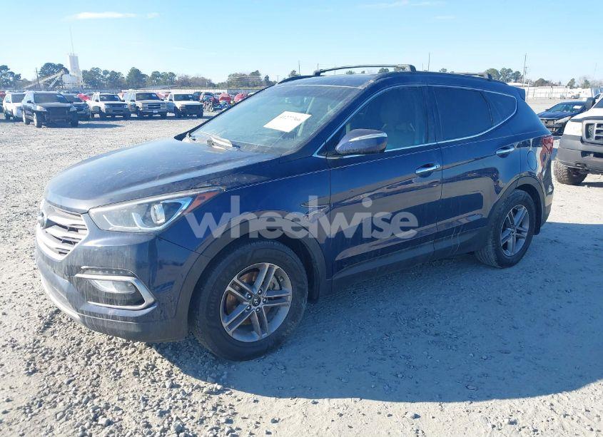Photo 2 of 2018 Hyundai Santa FE SPORT 2.4L (VIN 5XYZU3LB1JG571504)