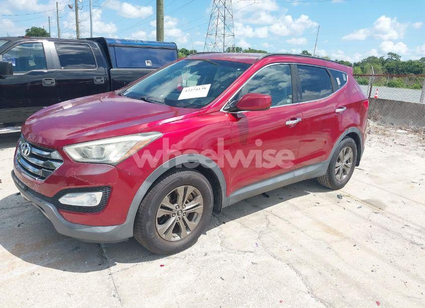 Photo 2 of 2013 Hyundai Santa FE SPORT (VIN 5XYZU3LB2DG122983)