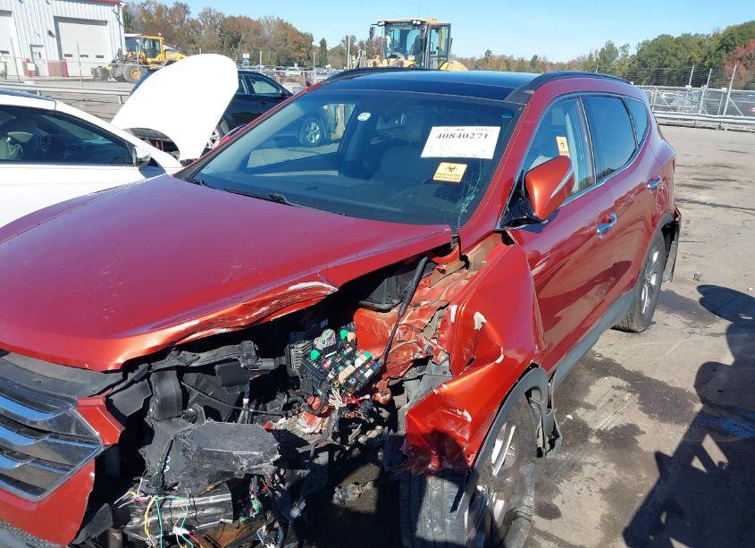 Photo 6 of 2014 Hyundai Santa FE SPORT 2.4L (VIN 5XYZU3LB2EG211230)