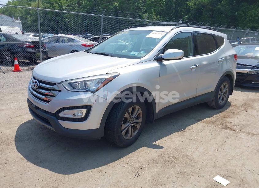 Photo 2 of 2014 Hyundai Santa FE SPORT 2.4L (VIN 5XYZU3LB2EG220400)