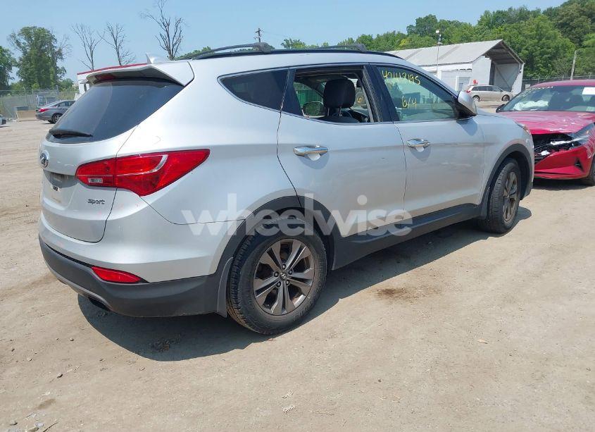 Photo 4 of 2014 Hyundai Santa FE SPORT 2.4L (VIN 5XYZU3LB2EG220400)