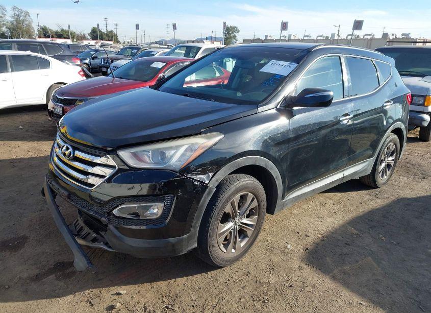 Photo 2 of 2014 Hyundai Santa FE SPORT 2.4L (VIN 5XYZU3LB3EG209938)