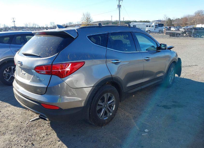 Photo 4 of 2015 Hyundai Santa FE SPORT 2.4L (VIN 5XYZU3LB3FG254962)