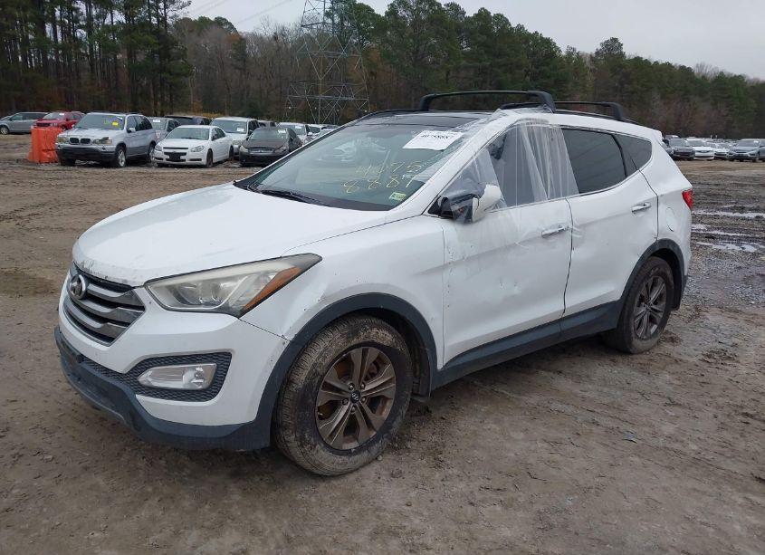 Photo 2 of 2015 Hyundai Santa FE SPORT 2.4L (VIN 5XYZU3LB3FG278792)