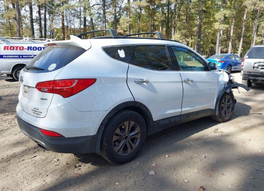 Photo 4 of 2015 Hyundai Santa FE SPORT 2.4L (VIN 5XYZU3LB3FG278792)