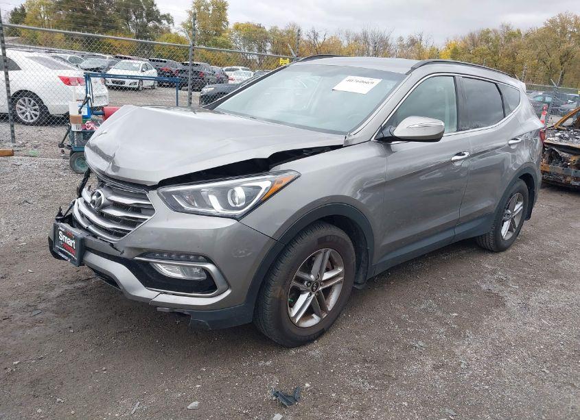 Photo 2 of 2017 Hyundai Santa FE SPORT 2.4L (VIN 5XYZU3LB3HG408766)