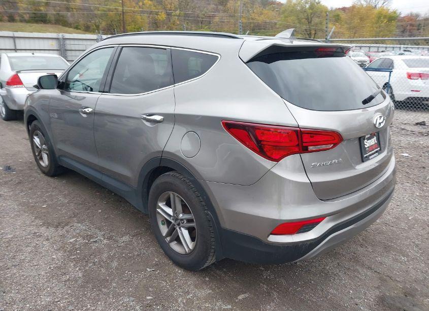 Photo 3 of 2017 Hyundai Santa FE SPORT 2.4L (VIN 5XYZU3LB3HG408766)