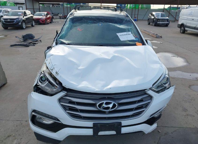 Photo 6 of 2017 Hyundai Santa FE SPORT 2.4L (VIN 5XYZU3LB3HG451956)