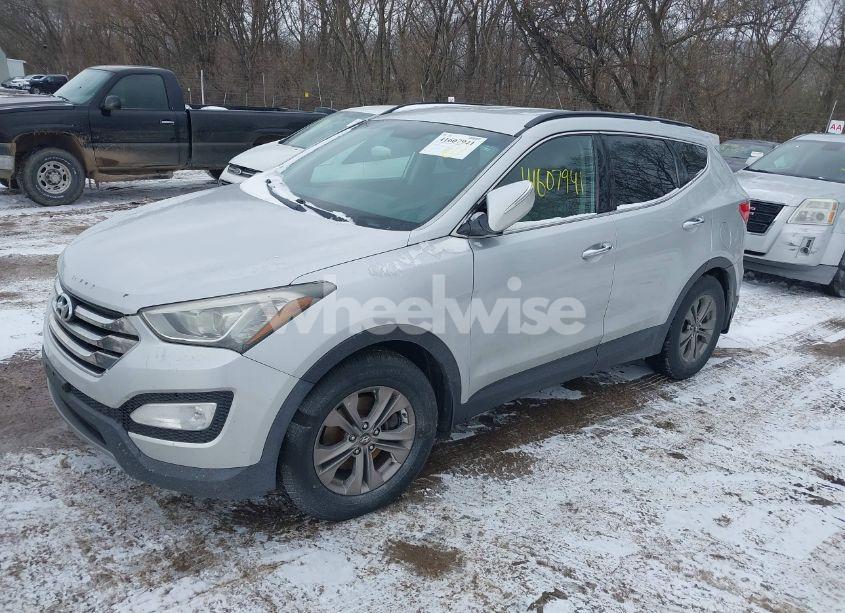 Photo 2 of 2013 Hyundai Santa FE SPORT (VIN 5XYZU3LB4DG040091)