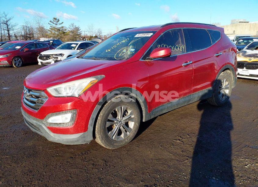 Photo 2 of 2014 Hyundai Santa FE SPORT 2.4L (VIN 5XYZU3LB4EG130374)