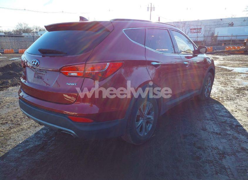 Photo 4 of 2014 Hyundai Santa FE SPORT 2.4L (VIN 5XYZU3LB4EG130374)