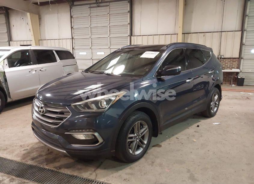 Photo 2 of 2017 Hyundai Santa FE SPORT 2.4L (VIN 5XYZU3LB4HG428931)