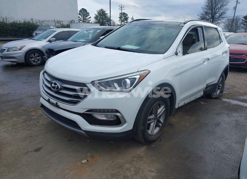 Photo 2 of 2017 Hyundai Santa FE SPORT 2.4L (VIN 5XYZU3LB4HG446491)