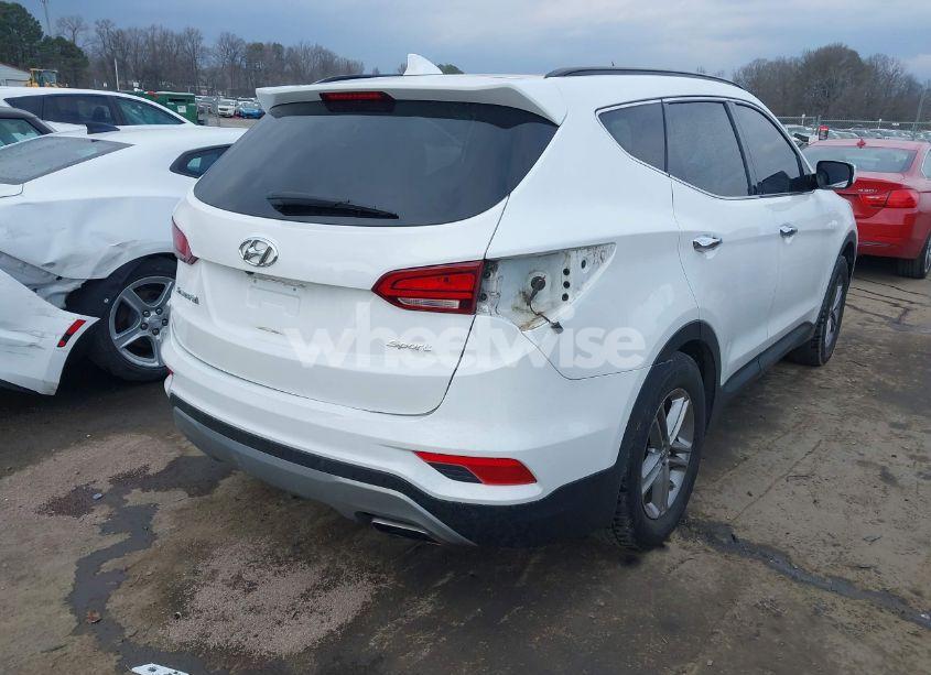 Photo 4 of 2017 Hyundai Santa FE SPORT 2.4L (VIN 5XYZU3LB4HG446491)
