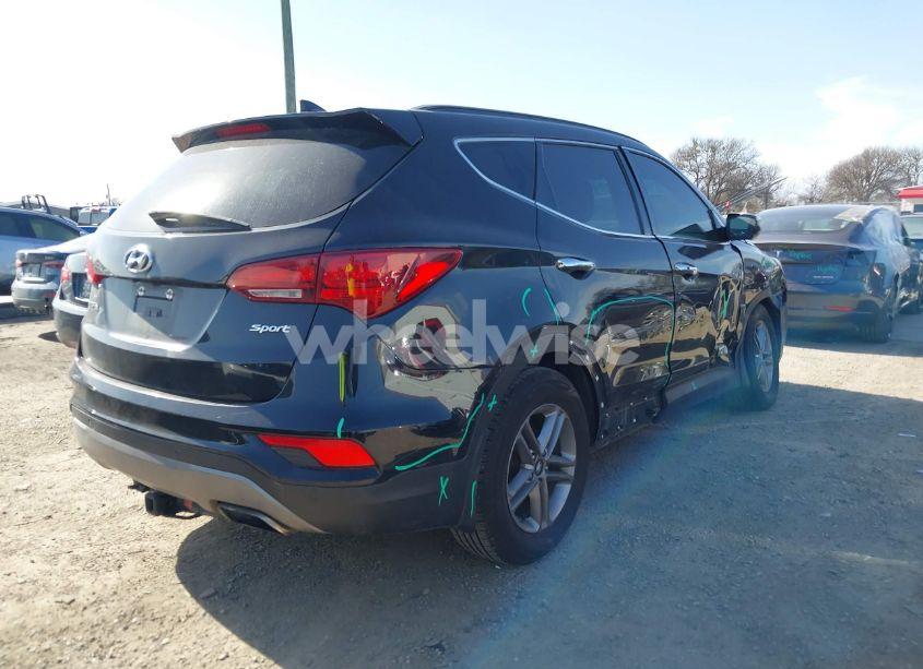 Photo 4 of 2017 Hyundai Santa FE SPORT 2.4L (VIN 5XYZU3LB4HG462240)