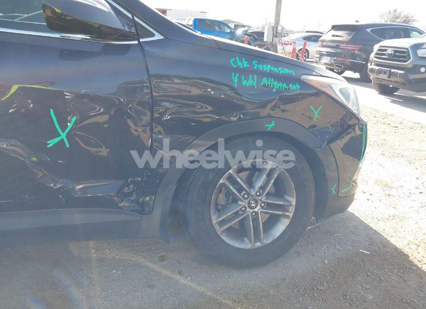 Photo 6 of 2017 Hyundai Santa FE SPORT 2.4L (VIN 5XYZU3LB4HG462240)