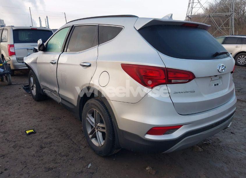 Photo 3 of 2018 Hyundai Santa FE SPORT 2.4L (VIN 5XYZU3LB4JG545981)