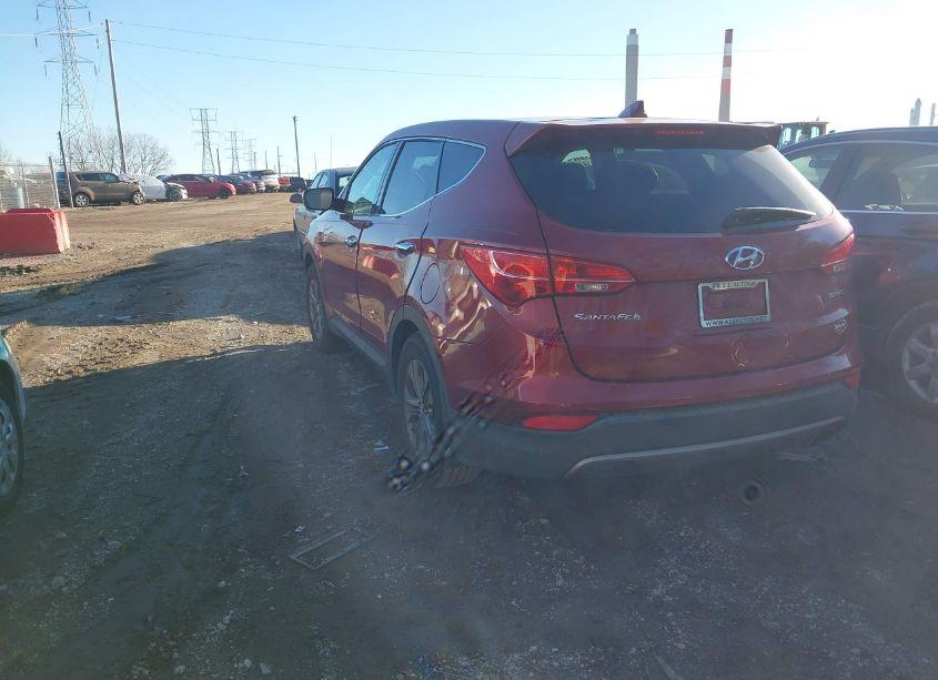 Photo 3 of 2013 Hyundai Santa FE SPORT (VIN 5XYZU3LB5DG096590)