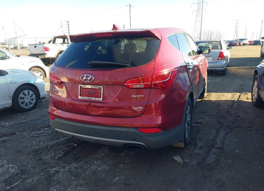 Photo 4 of 2013 Hyundai Santa FE SPORT (VIN 5XYZU3LB5DG096590)
