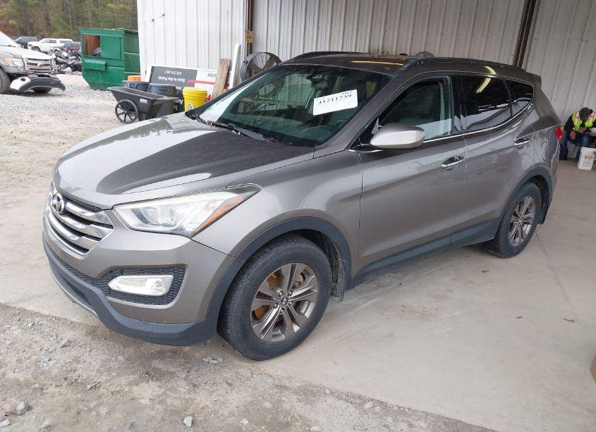 Photo 2 of 2014 Hyundai Santa FE SPORT 2.4L (VIN 5XYZU3LB5EG192558)