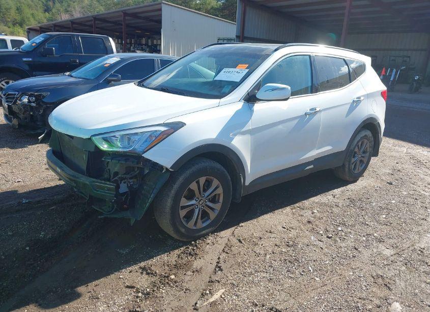 Photo 2 of 2014 Hyundai Santa FE SPORT 2.4L (VIN 5XYZU3LB5EG230905)