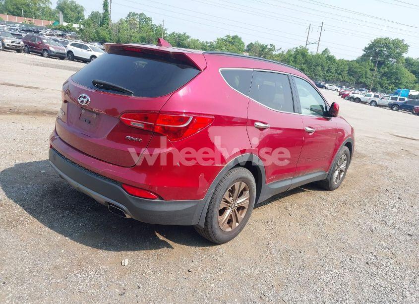 Photo 4 of 2015 Hyundai Santa FE SPORT 2.4L (VIN 5XYZU3LB5FG294086)