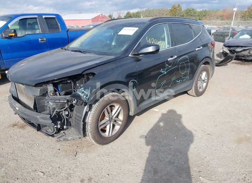 Photo 2 of 2017 Hyundai Santa FE SPORT 2.4L (VIN 5XYZU3LB5HG429313)