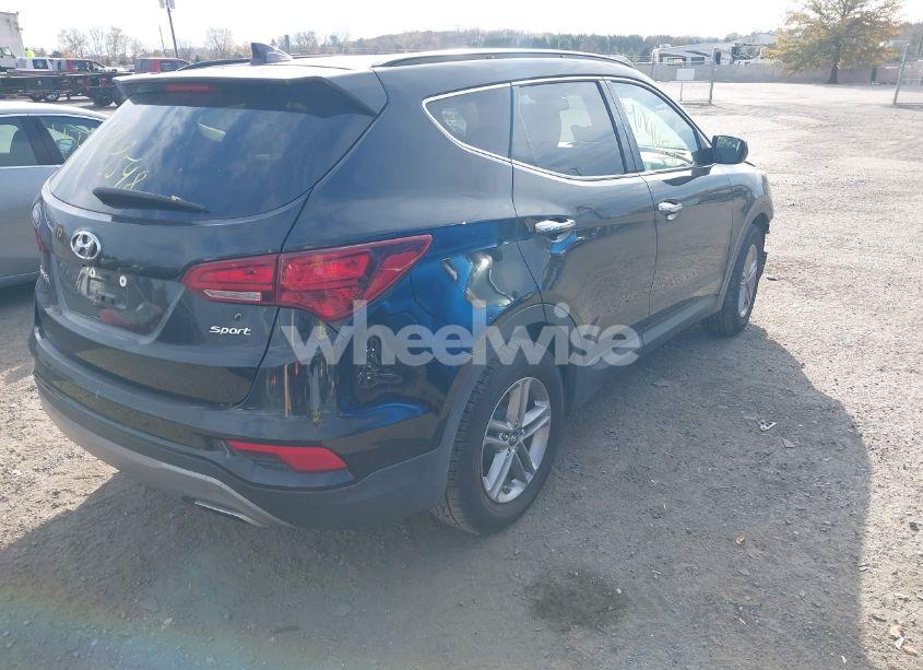 Photo 4 of 2017 Hyundai Santa FE SPORT 2.4L (VIN 5XYZU3LB5HG429313)