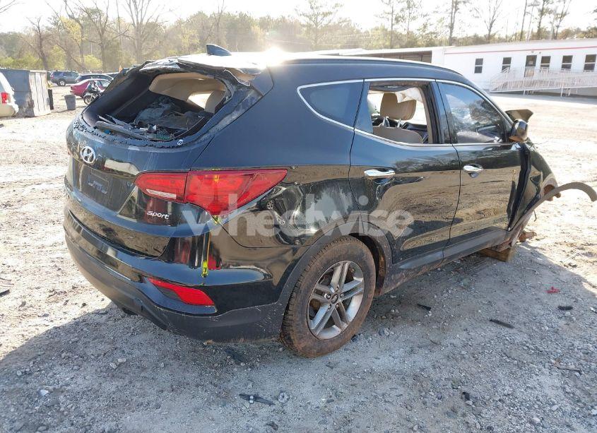 Photo 4 of 2017 Hyundai Santa FE SPORT 2.4L (VIN 5XYZU3LB5HG429716)