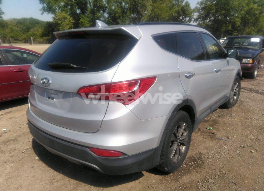 Photo 4 of 2013 Hyundai Santa FE SPORT (VIN 5XYZU3LB6DG045860)