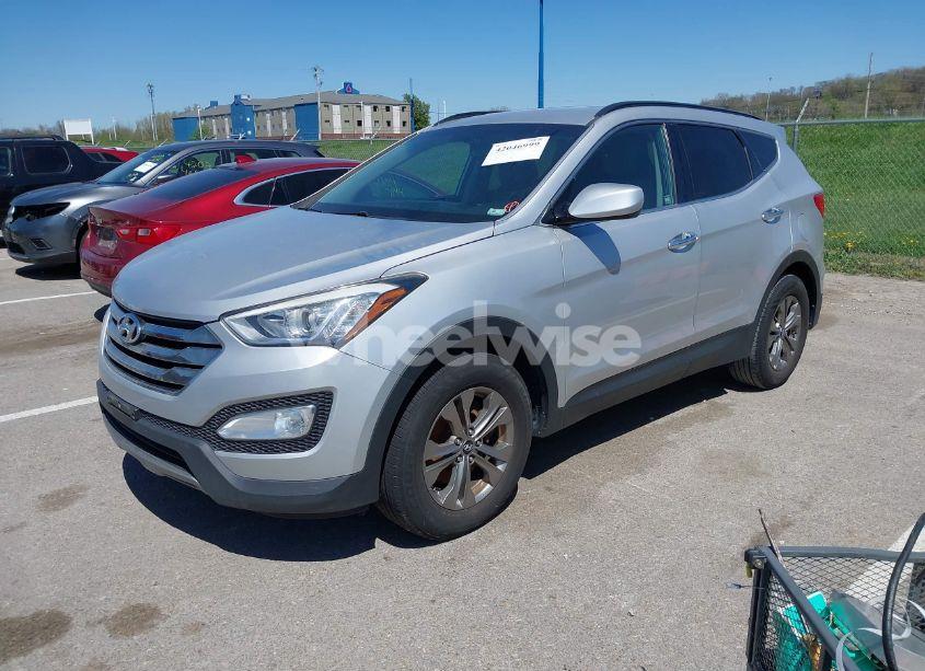 Photo 2 of 2014 Hyundai Santa FE SPORT 2.4L (VIN 5XYZU3LB6EG162730)
