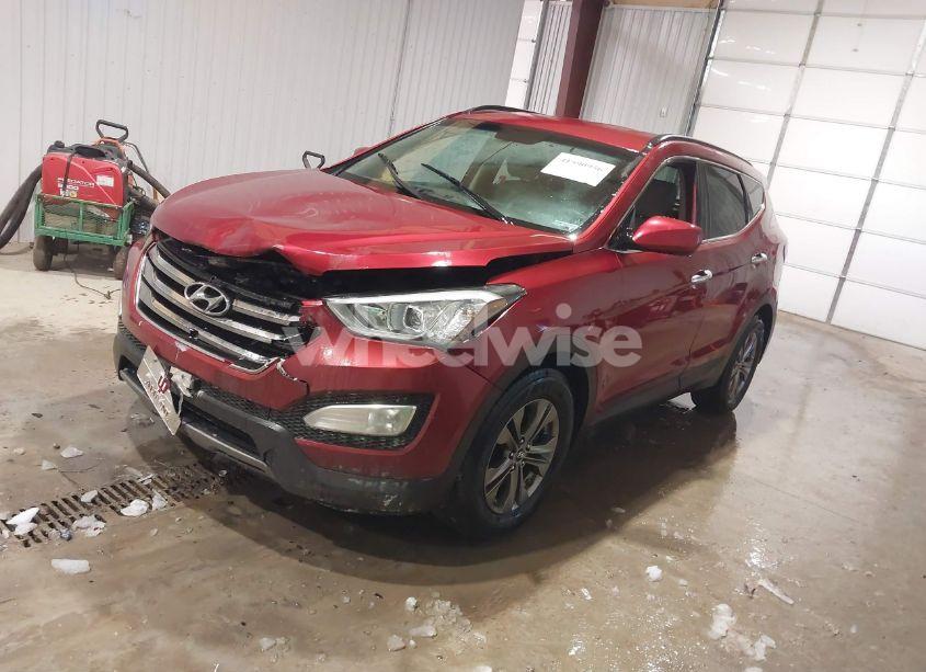 Photo 2 of 2014 Hyundai Santa FE SPORT 2.4L (VIN 5XYZU3LB6EG224627)