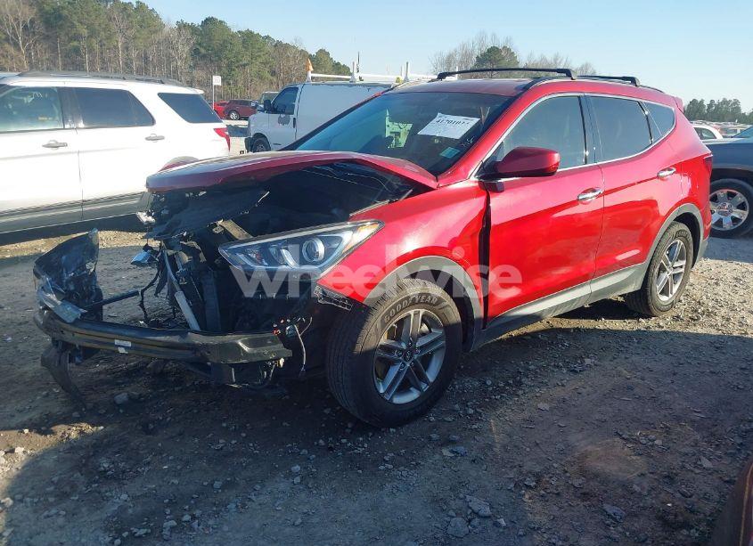 Photo 2 of 2017 Hyundai Santa FE SPORT 2.4L (VIN 5XYZU3LB6HG381191)