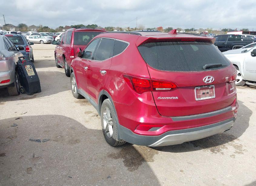 Photo 3 of 2017 Hyundai Santa FE SPORT 2.4L (VIN 5XYZU3LB6HG464491)