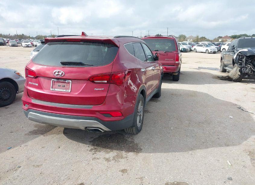 Photo 4 of 2017 Hyundai Santa FE SPORT 2.4L (VIN 5XYZU3LB6HG464491)