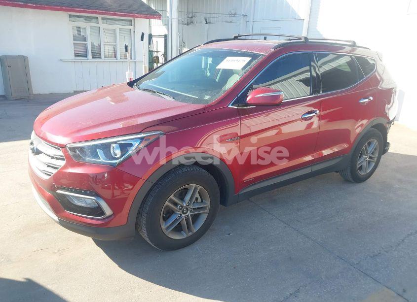 Photo 2 of 2018 Hyundai Santa FE SPORT 2.4L (VIN 5XYZU3LB6JG545979)