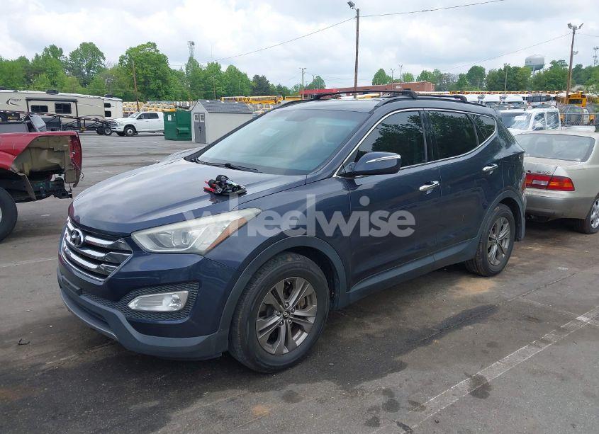 Photo 2 of 2014 Hyundai Santa FE SPORT 2.4L (VIN 5XYZU3LB7EG183053)