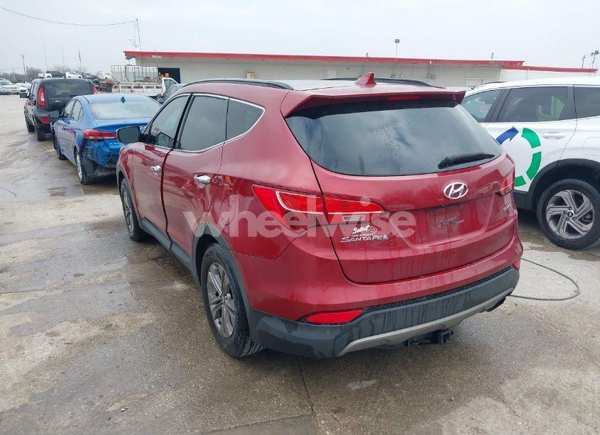 Photo 3 of 2015 Hyundai Santa FE SPORT 2.4L (VIN 5XYZU3LB7FG291531)