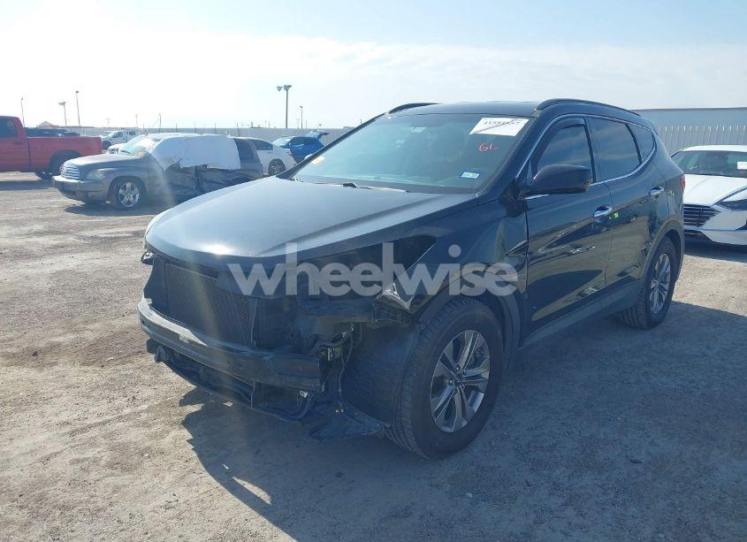 Photo 2 of 2016 Hyundai Santa FE SPORT 2.4L (VIN 5XYZU3LB7GG355150)