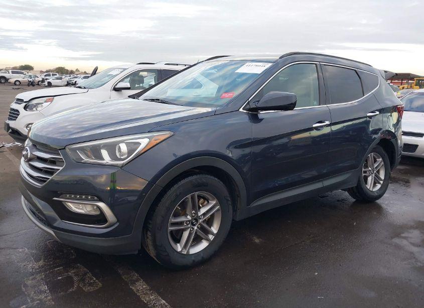Photo 2 of 2017 Hyundai Santa FE SPORT 2.4L (VIN 5XYZU3LB7HG383970)