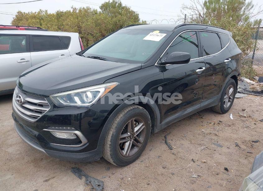 Photo 2 of 2017 Hyundai Santa FE SPORT 2.4L (VIN 5XYZU3LB7HG416109)