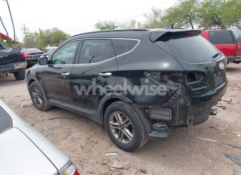 Photo 3 of 2017 Hyundai Santa FE SPORT 2.4L (VIN 5XYZU3LB7HG416109)